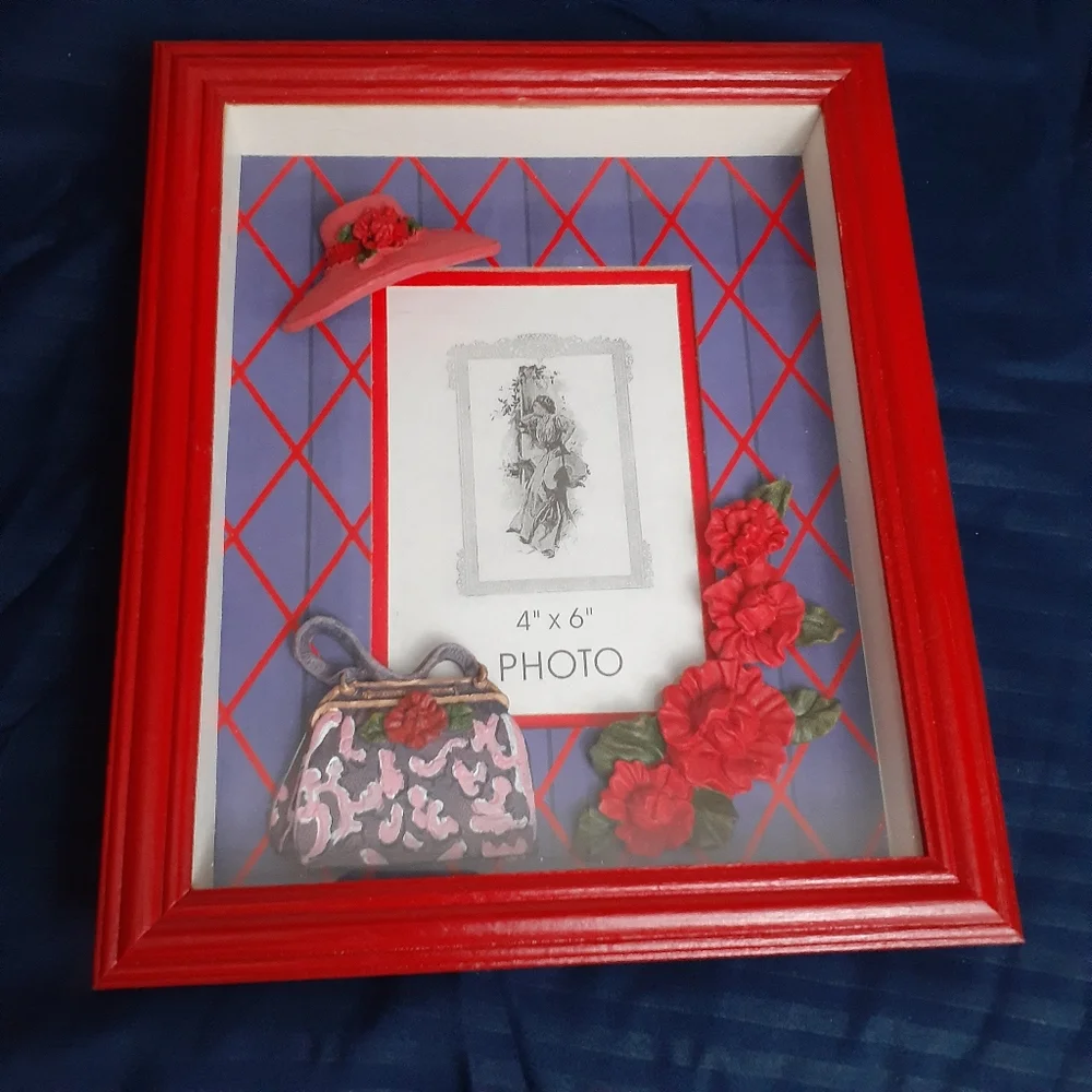 Designstyles Victorian themed Shadow Box decorative Picture Frame Wall Art